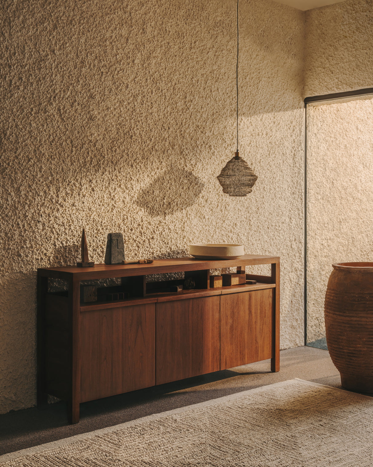 Sarraco Deckenlampe aus Metall goldfarben Ø 30 cm - ZEN ZONE Furniture