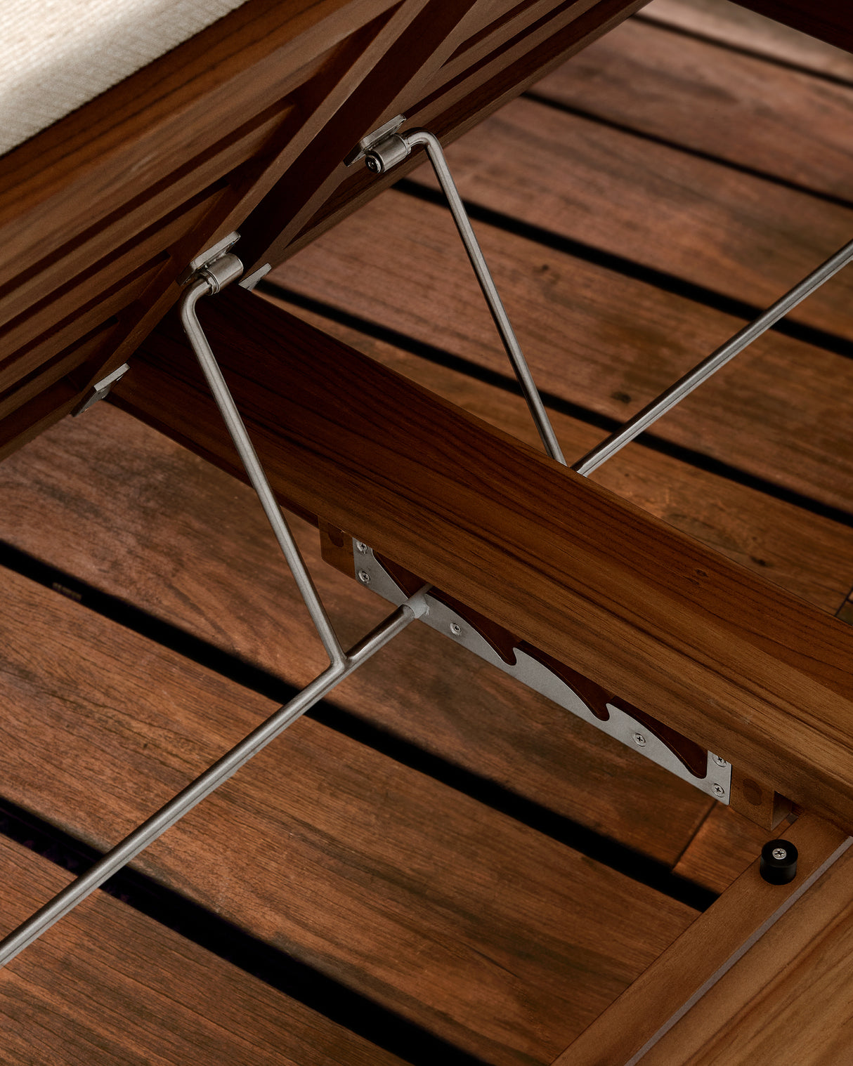 2er-Sonnenliege Turqueta aus massivem Teakholz FSC 100% - ZEN ZONE Furniture