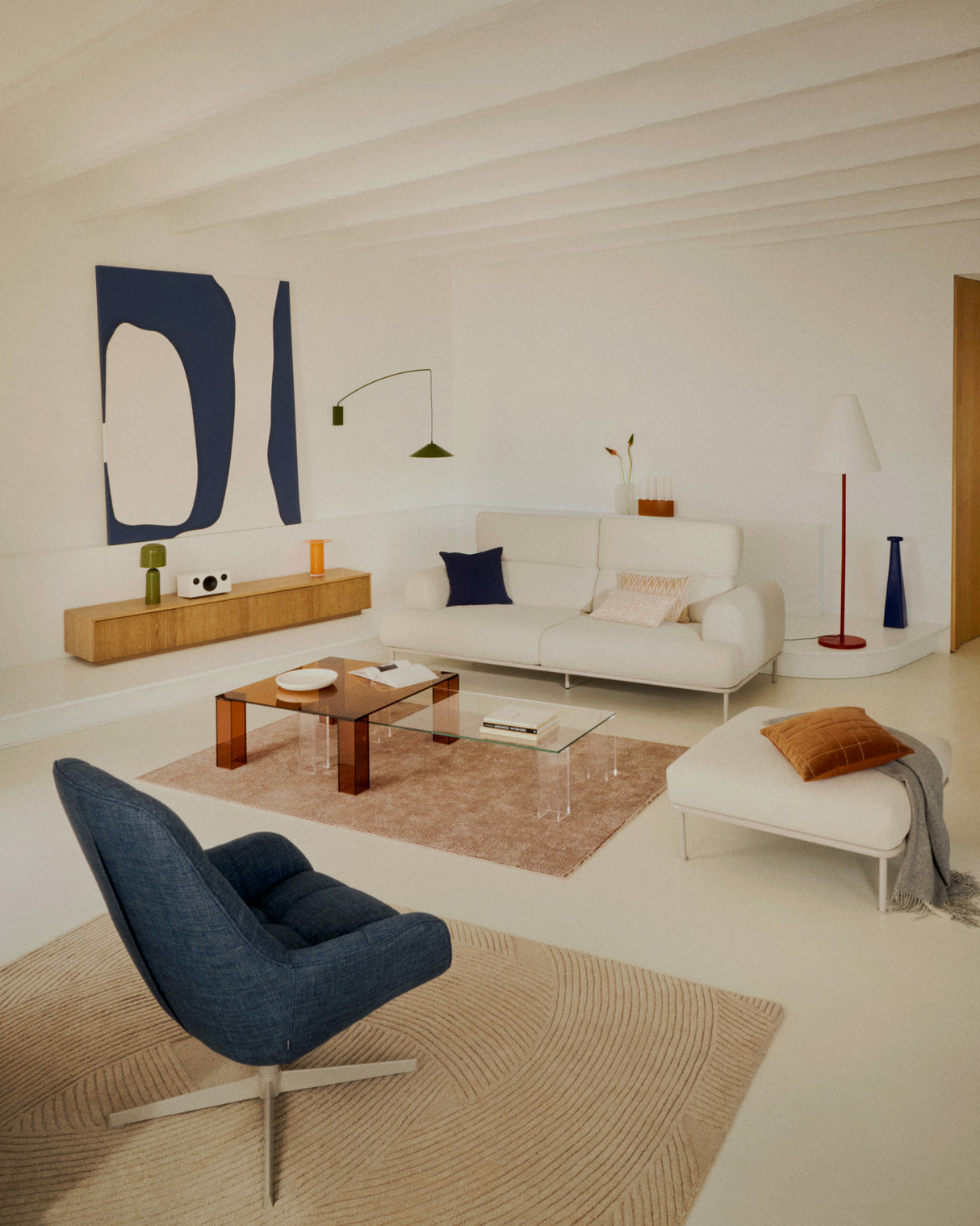 Wandleuchte Kally aus Metall mit grün lackiertem Finish - ZEN ZONE Furniture