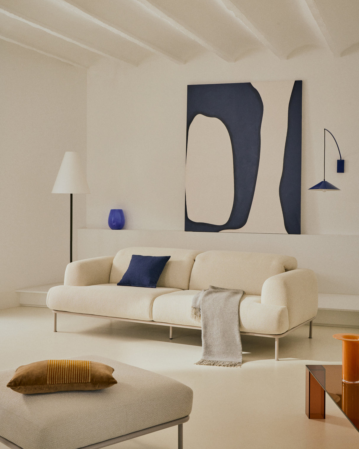 Stehlampe Navat aus Metall mit grünem Finish - ZEN ZONE Furniture