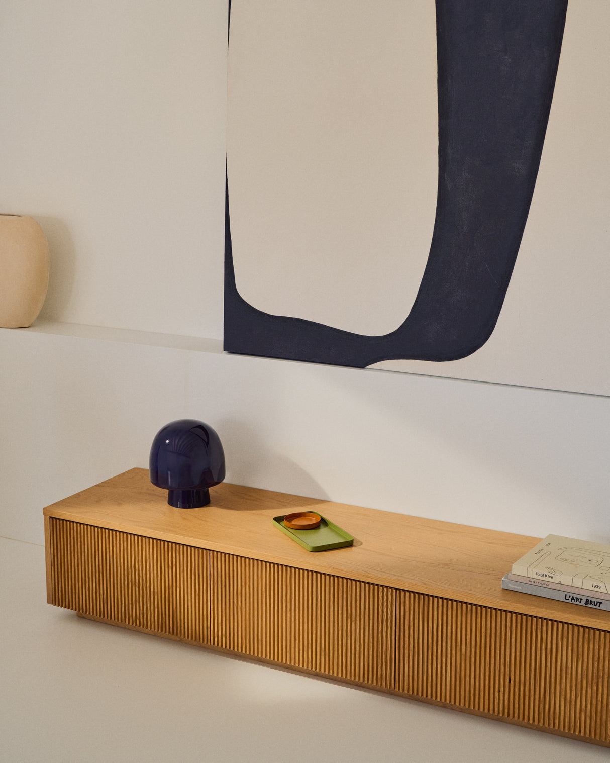 Tischleuchte Reig aus blauem Glas - ZEN ZONE Furniture