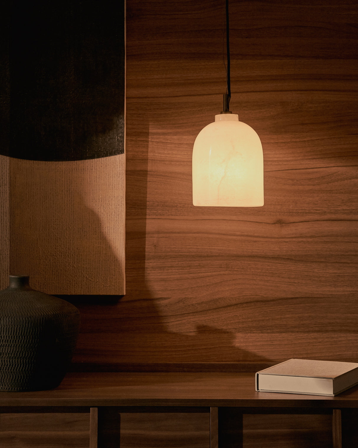 Deckenleuchte Shenli aus Alabaster Ø 15 cm - ZEN ZONE Furniture