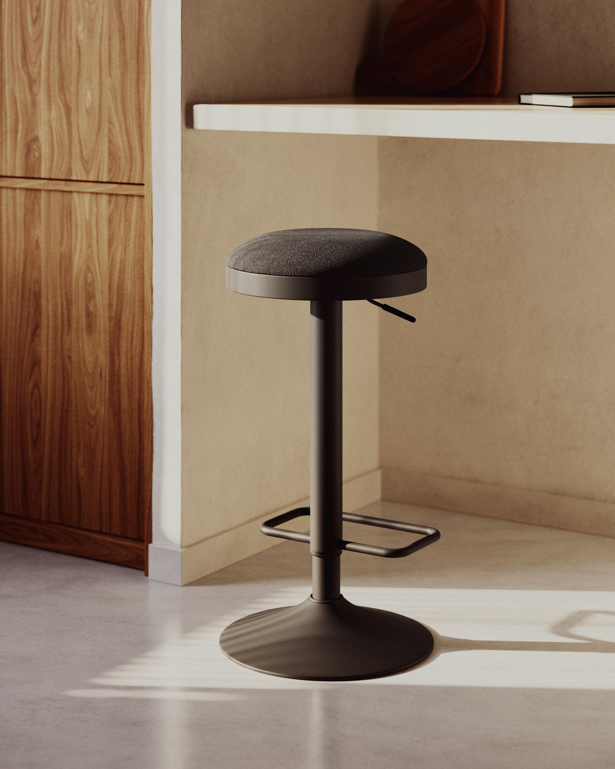 Zaib Hocker Schwarz - ZEN ZONE Furniture