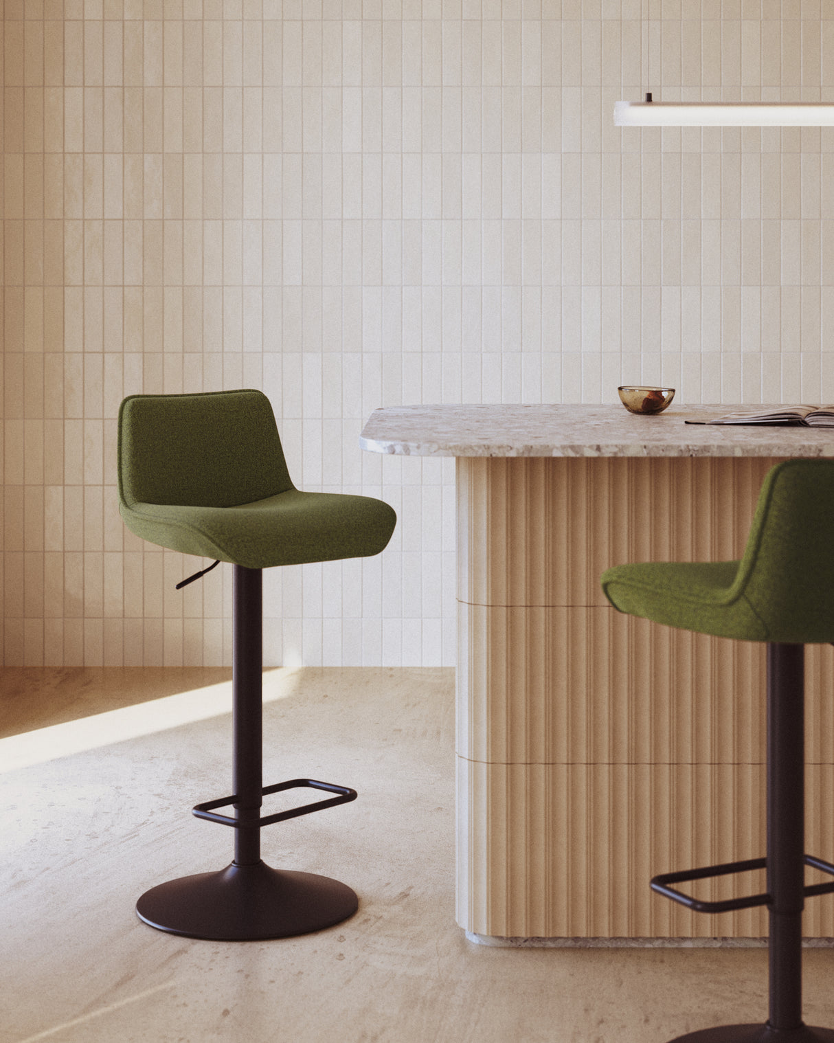 Zenda Hocker Grün - ZEN ZONE Furniture