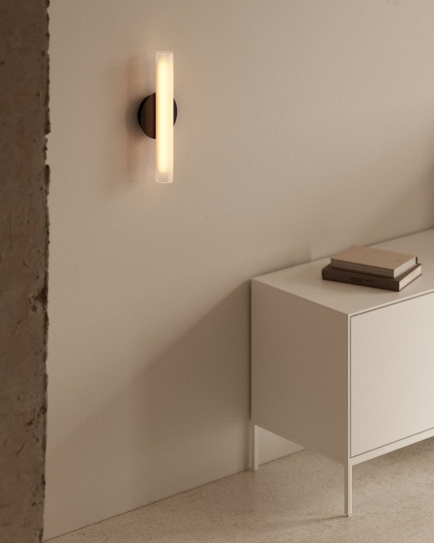 Wandleuchte Vauxall aus Metall und Mattglas - ZEN ZONE Furniture
