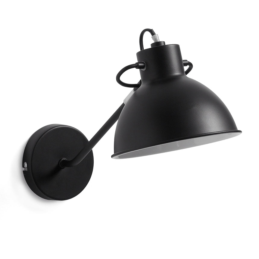 Offelis Wandleuchte, schwarz - ZEN ZONE Furniture