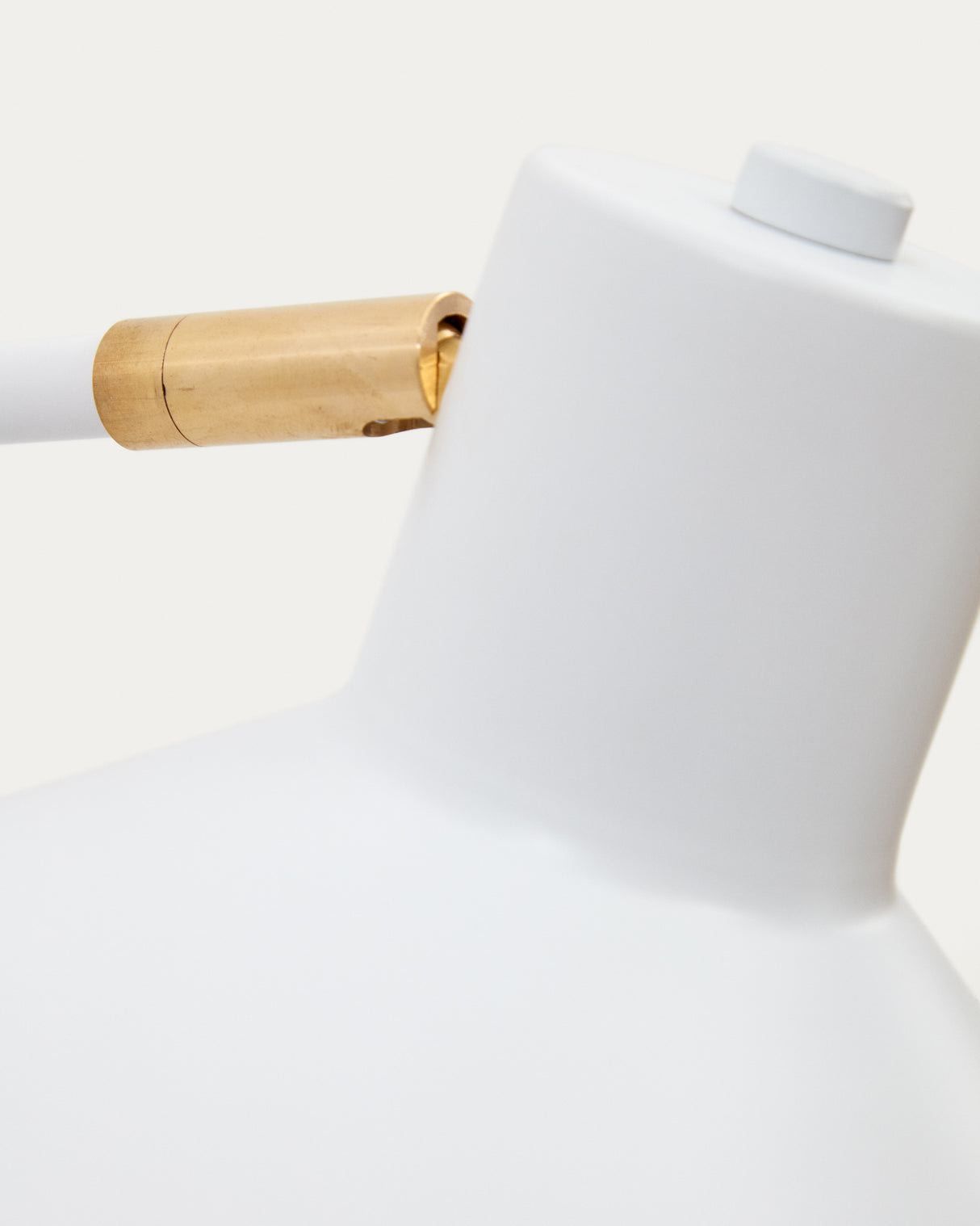 Kleine Wandleuchte Aria aus Stahl mit weißem Finish - ZEN ZONE Furniture