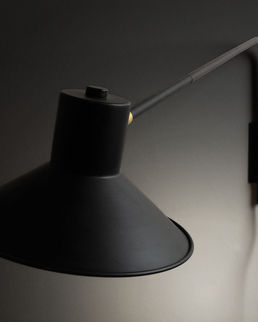 Aria Wandleuchte, schwarz - ZEN ZONE Furniture