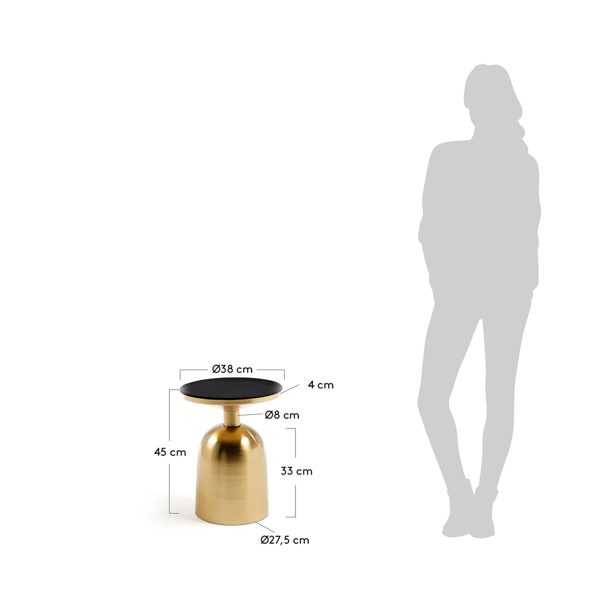 Physic Beistelltisch Ø 38 cm - ZEN ZONE Furniture