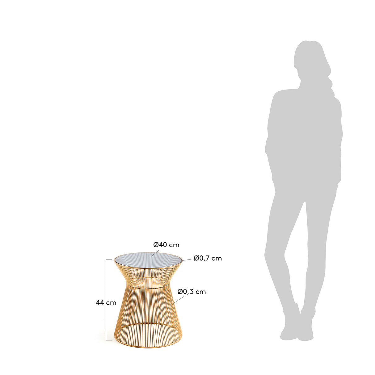Jolene Beistelltisch Ø 40 cm - ZEN ZONE Furniture