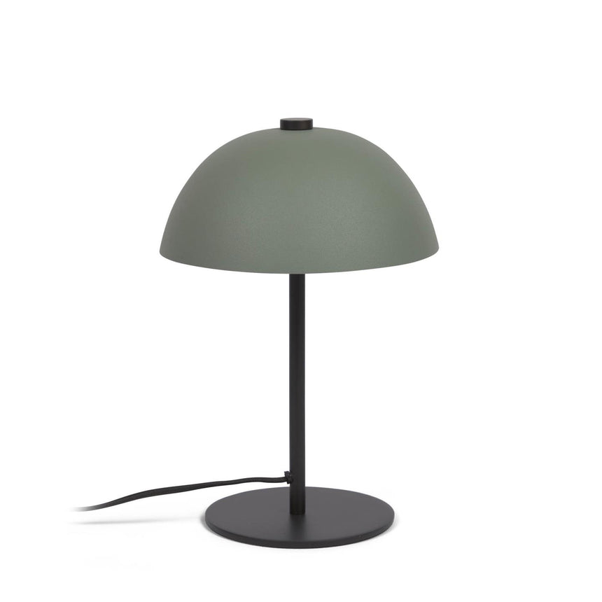 Aleyla Tischlampe aus Metall mit grüner Oberfläche - ZEN ZONE Furniture