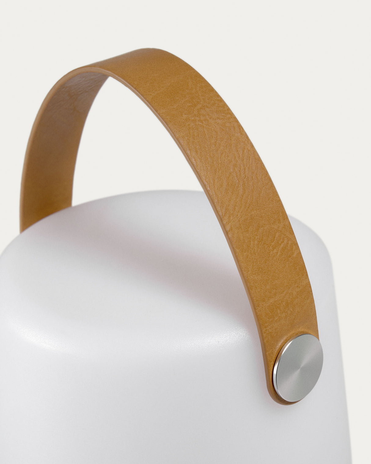 Dialma Tischlampe mit braunem Griff - ZEN ZONE Furniture