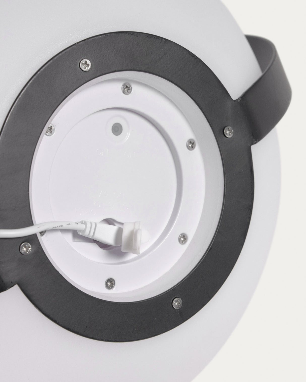 Dinesh Tischlampe mit schwarzem Stahlgriff - ZEN ZONE Furniture