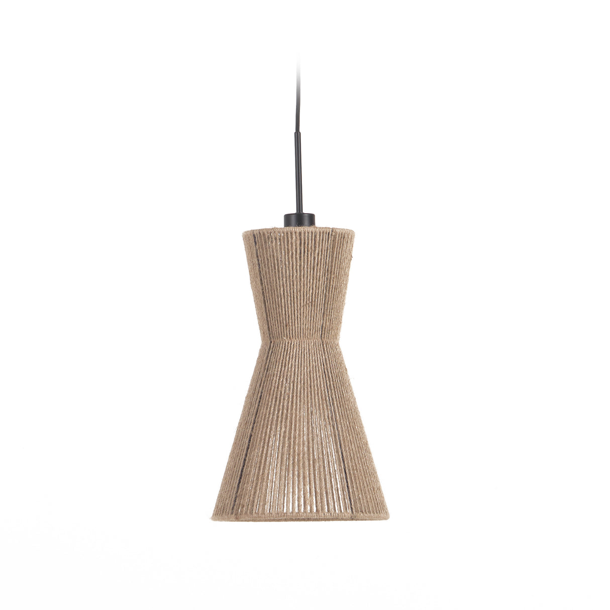 Crista Lampenschirm für Deckenlampe aus Jute natur Ø 24,5 cm - ZEN ZONE Furniture