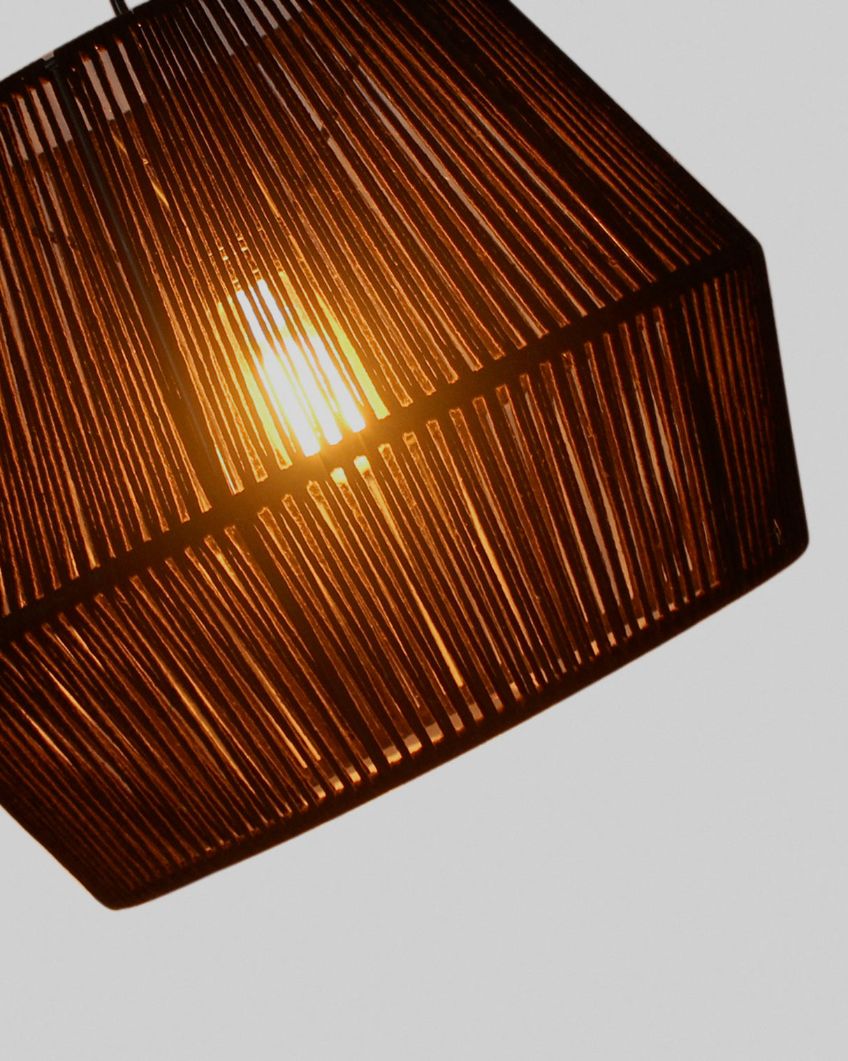 Cantia Lampenschirm für Deckenlampe aus Baumwolle schwarz Ø 36,5 cm - ZEN ZONE Furniture