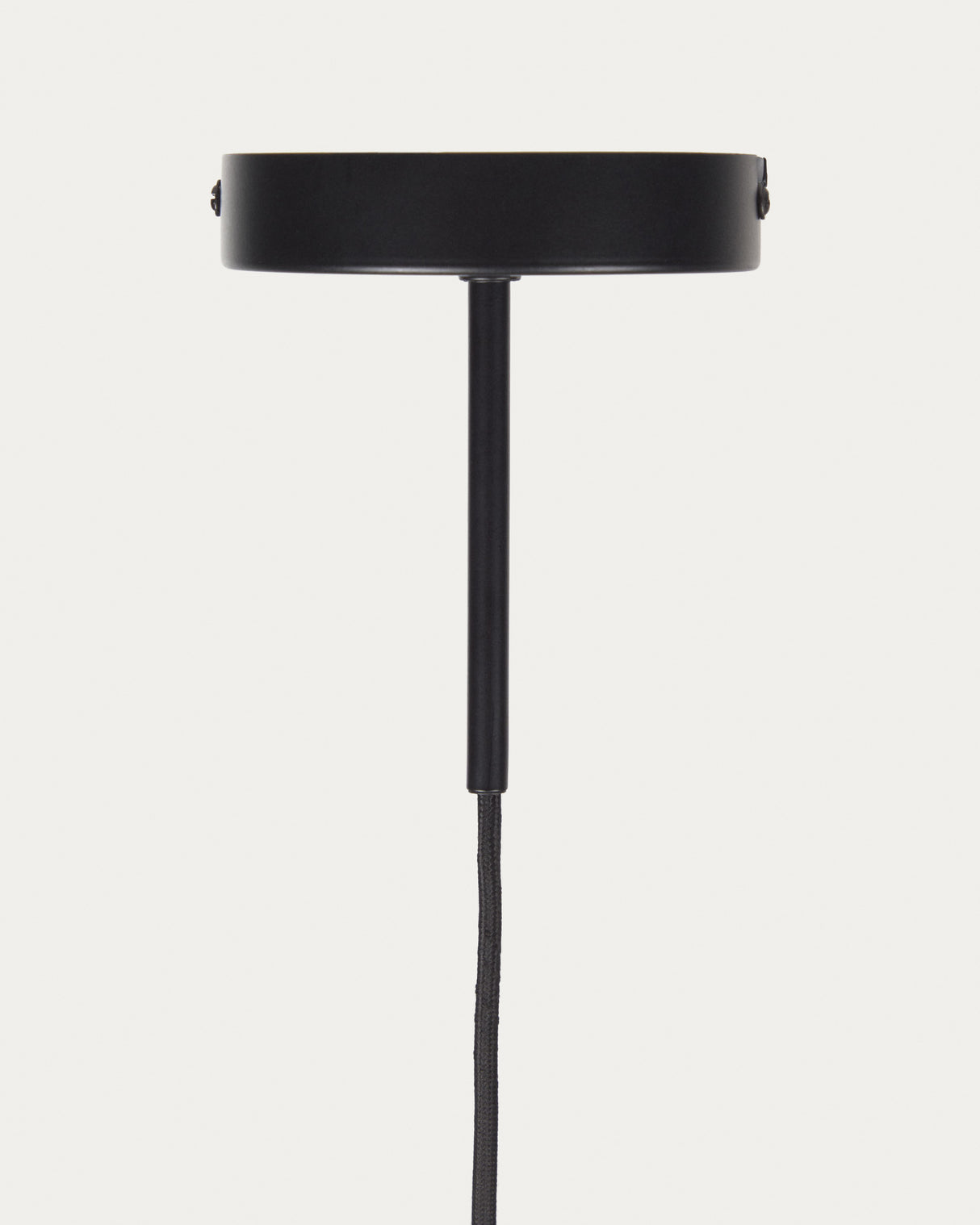 Deckenlampenfassung für Lampe Fulvia aus Metall schwarz 150 cm - ZEN ZONE Furniture