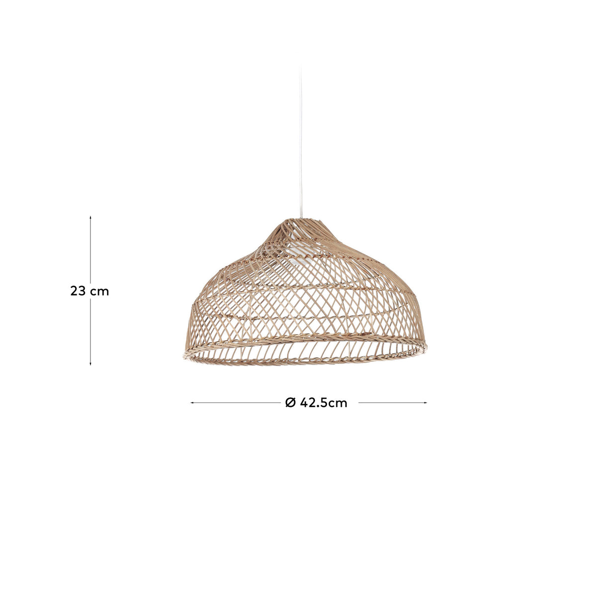 Lampenschirm für Lampe Dyara 100% Rattan Ø 41 cm - ZEN ZONE Furniture