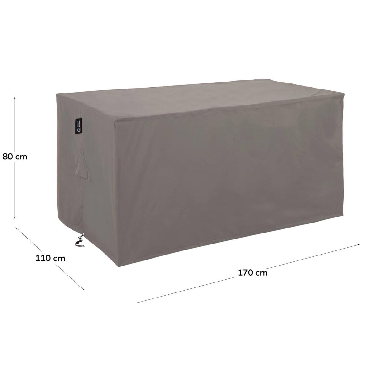 Iria Schutzhülle für kleinen rechteckigen Outdoor-Tisch max. 170 x 110 cm - ZEN ZONE Furniture