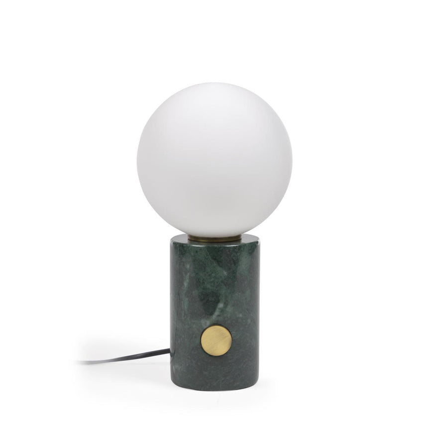 Lonela Tischlampe aus Marmor mit grünem Finish - ZEN ZONE Furniture