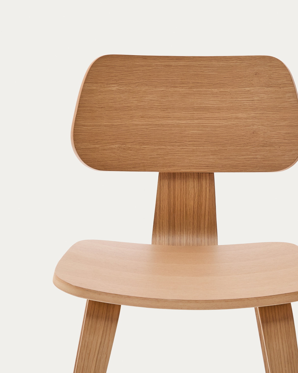 Stuhl Gena aus Eichenfurnier und Kautschukholz - ZEN ZONE Furniture