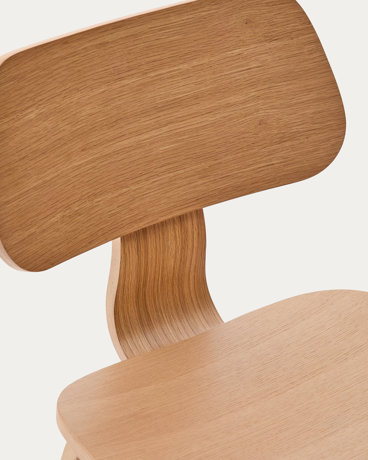 Stuhl Gena aus Eichenfurnier und Kautschukholz - ZEN ZONE Furniture