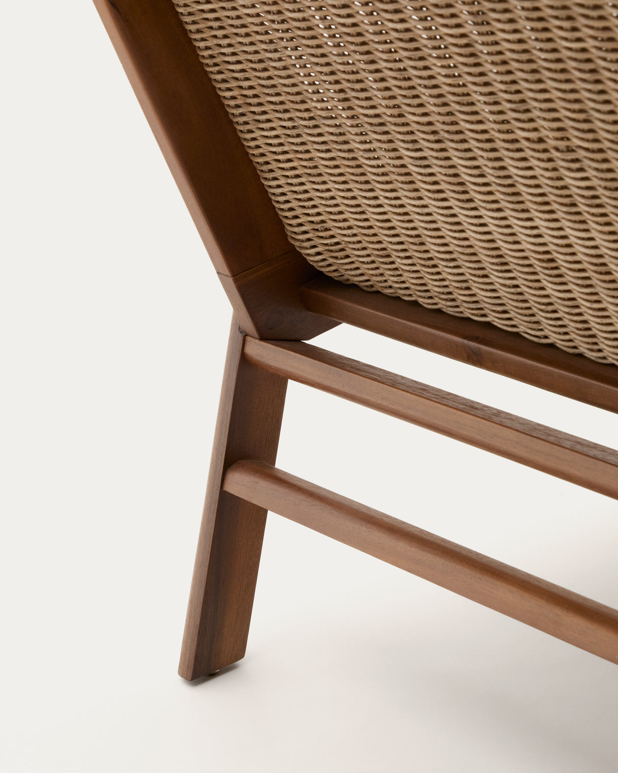 Sofa Itani aus massivem Teakholz und synthetischem Rattan FSC 100% - ZEN ZONE Furniture