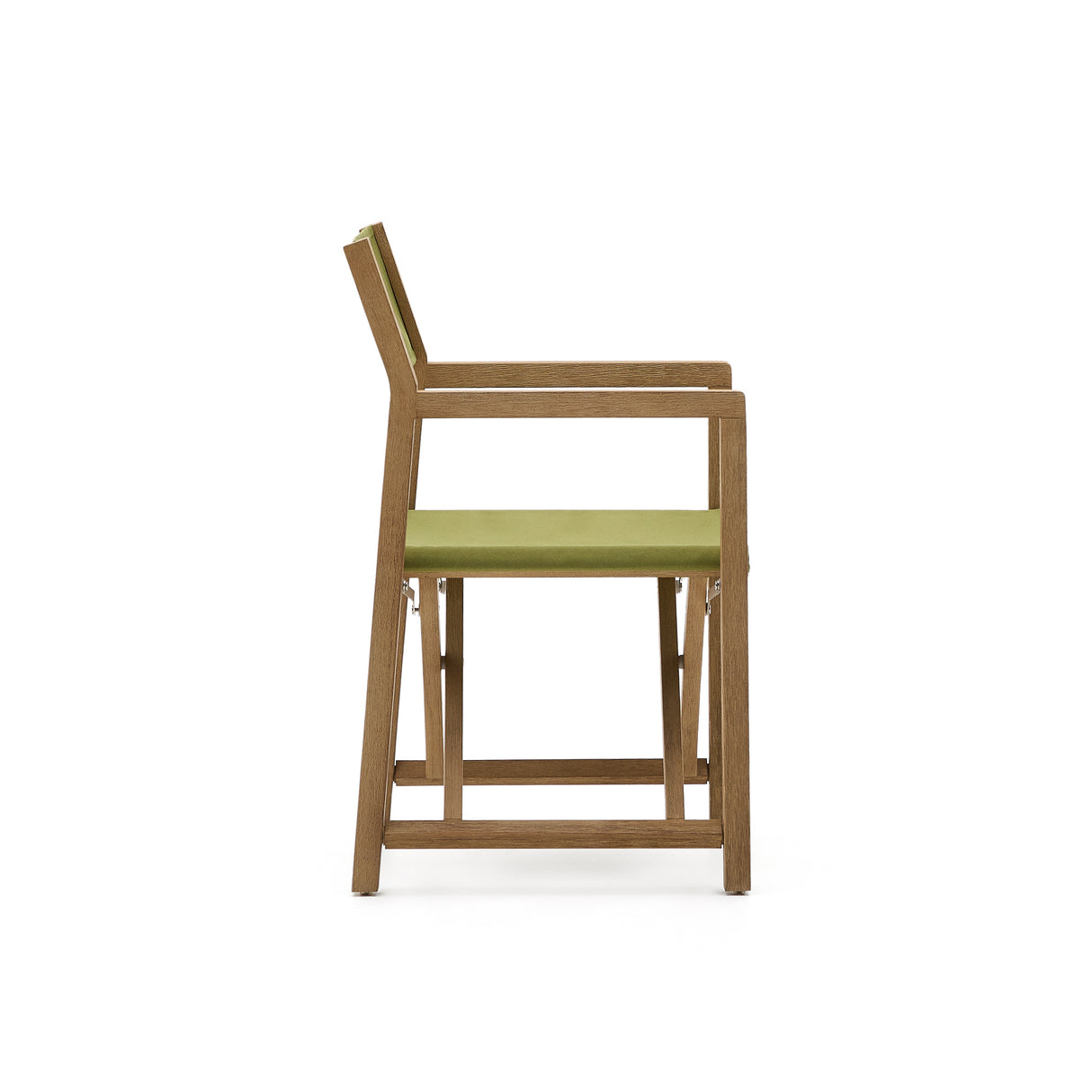 Outdoor-Klappstuhl Vilara in Grün aus massivem Akazienholz FSC 100% - ZEN ZONE Furniture