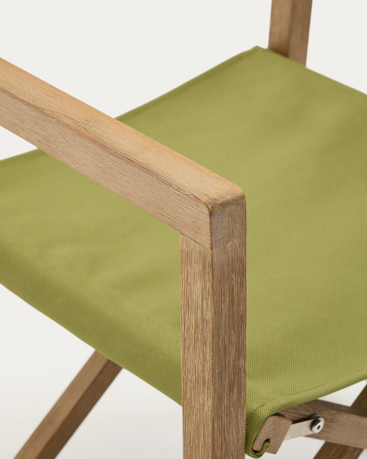 Outdoor-Klappstuhl Vilara in Grün aus massivem Akazienholz FSC 100% - ZEN ZONE Furniture