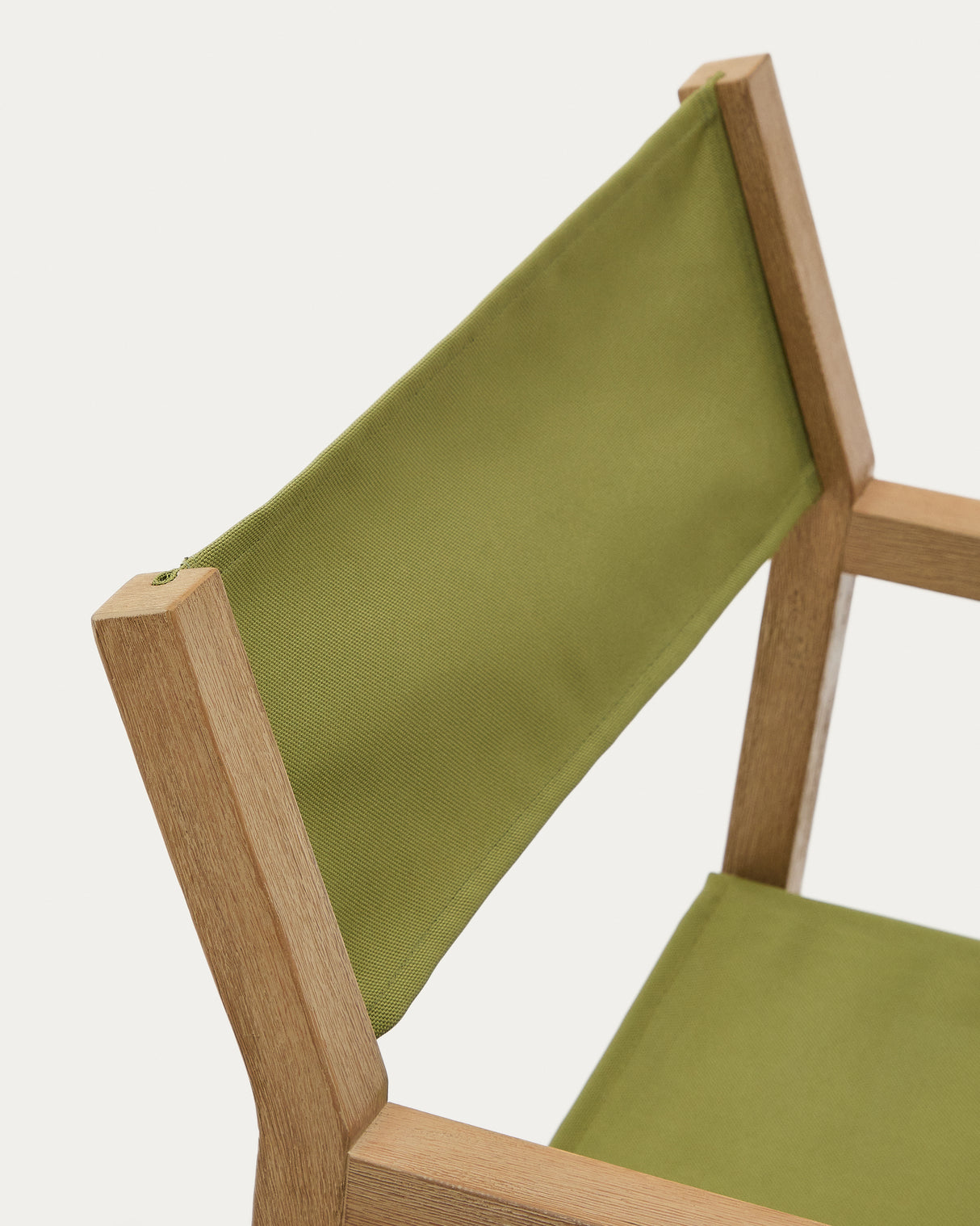 Outdoor-Klappstuhl Vilara in Grün aus massivem Akazienholz FSC 100% - ZEN ZONE Furniture