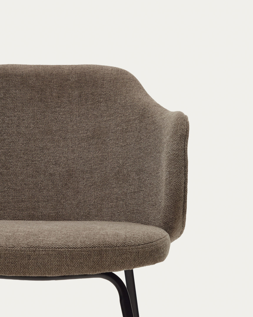 Yunia Stuhl Braun-Finish - ZEN ZONE Furniture