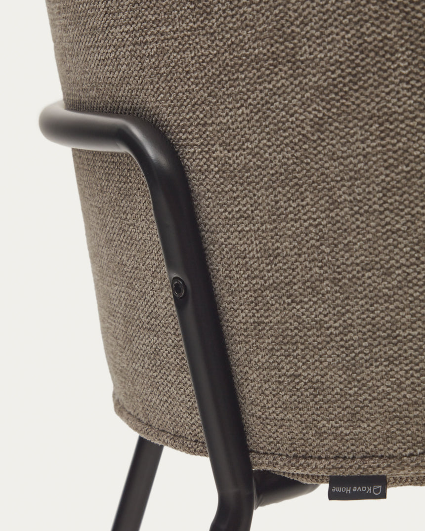 Yunia Stuhl Braun-Finish - ZEN ZONE Furniture