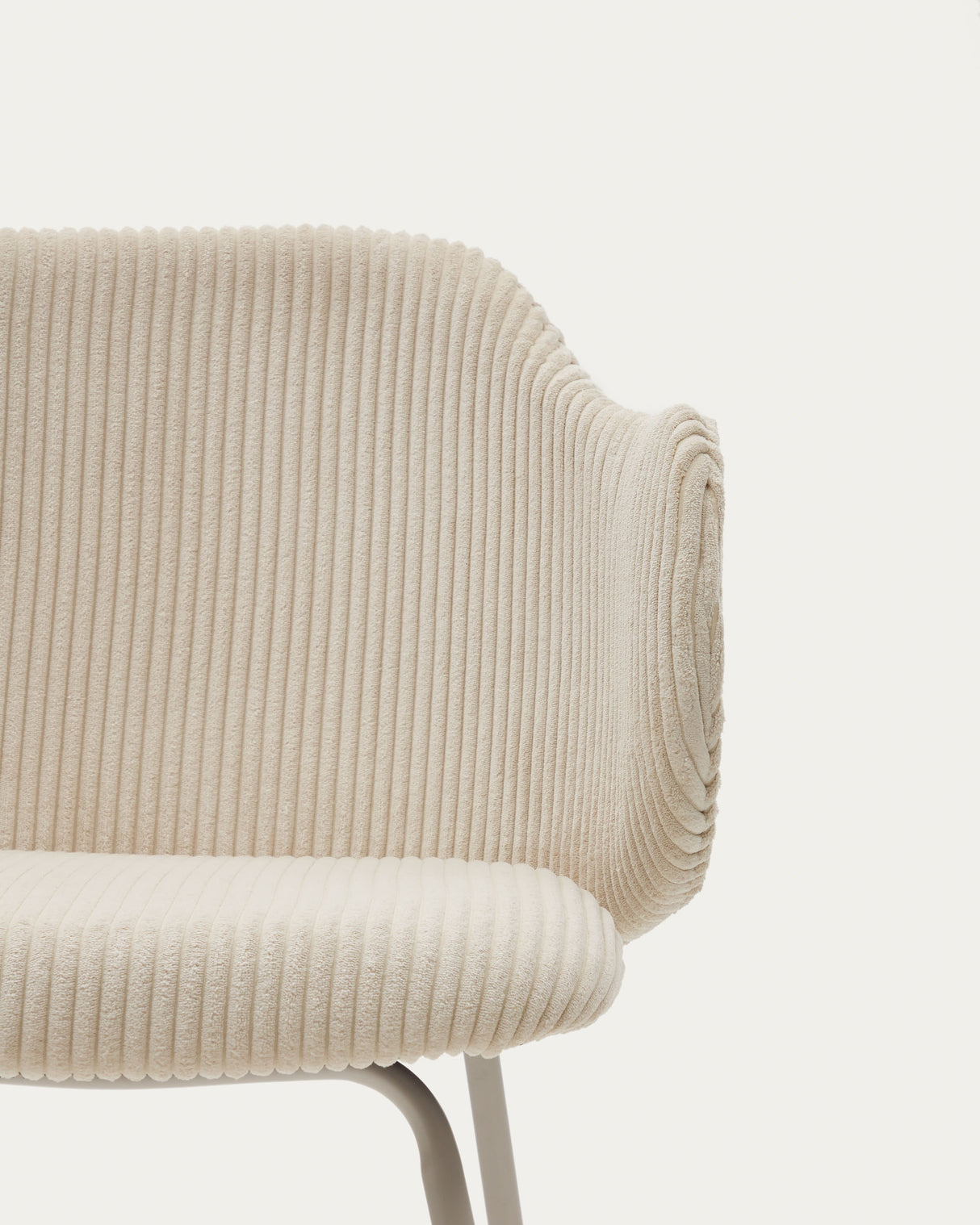 Yunia Stuhl Beige-Cord - ZEN ZONE Furniture