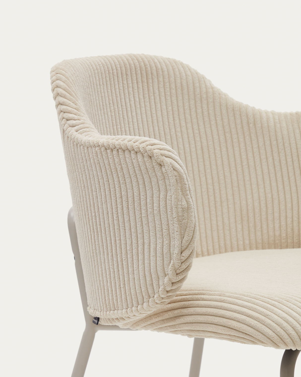 Yunia Stuhl Beige-Cord - ZEN ZONE Furniture