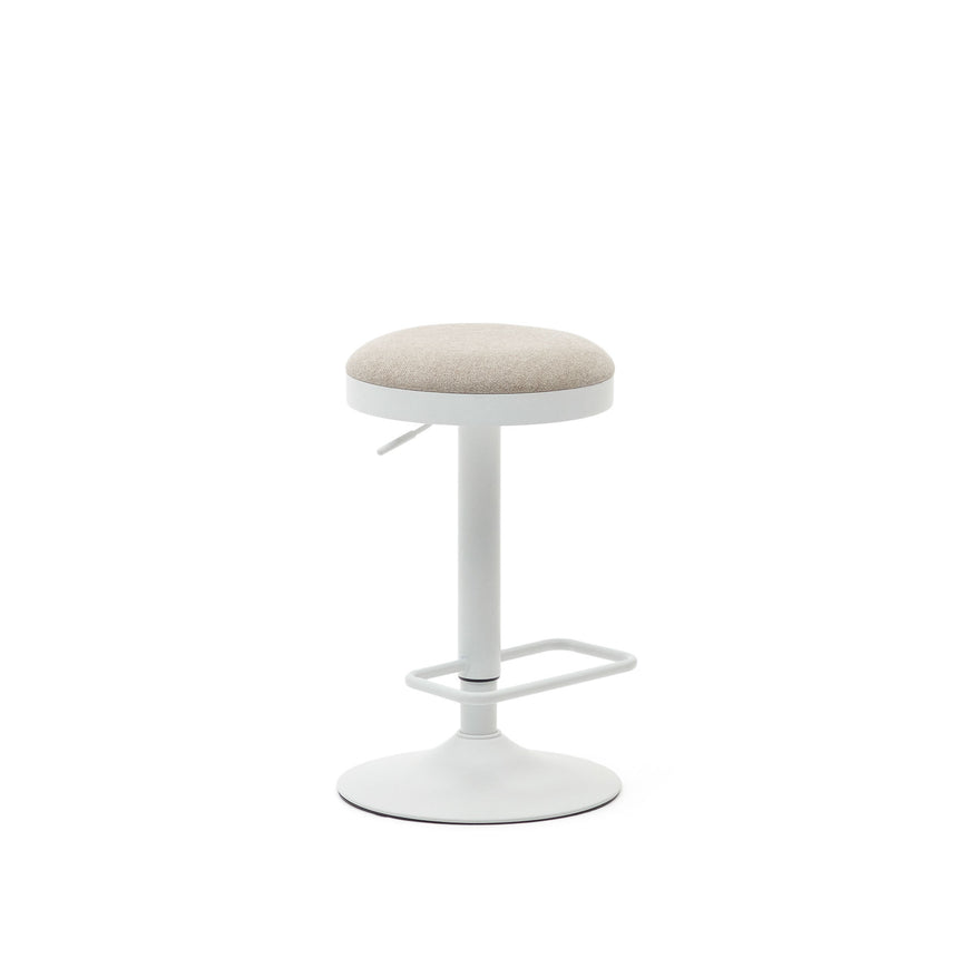 Zaib Hocker Beige - ZEN ZONE Furniture
