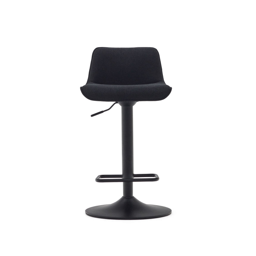 Zenda Hocker Schwarz - ZEN ZONE Furniture