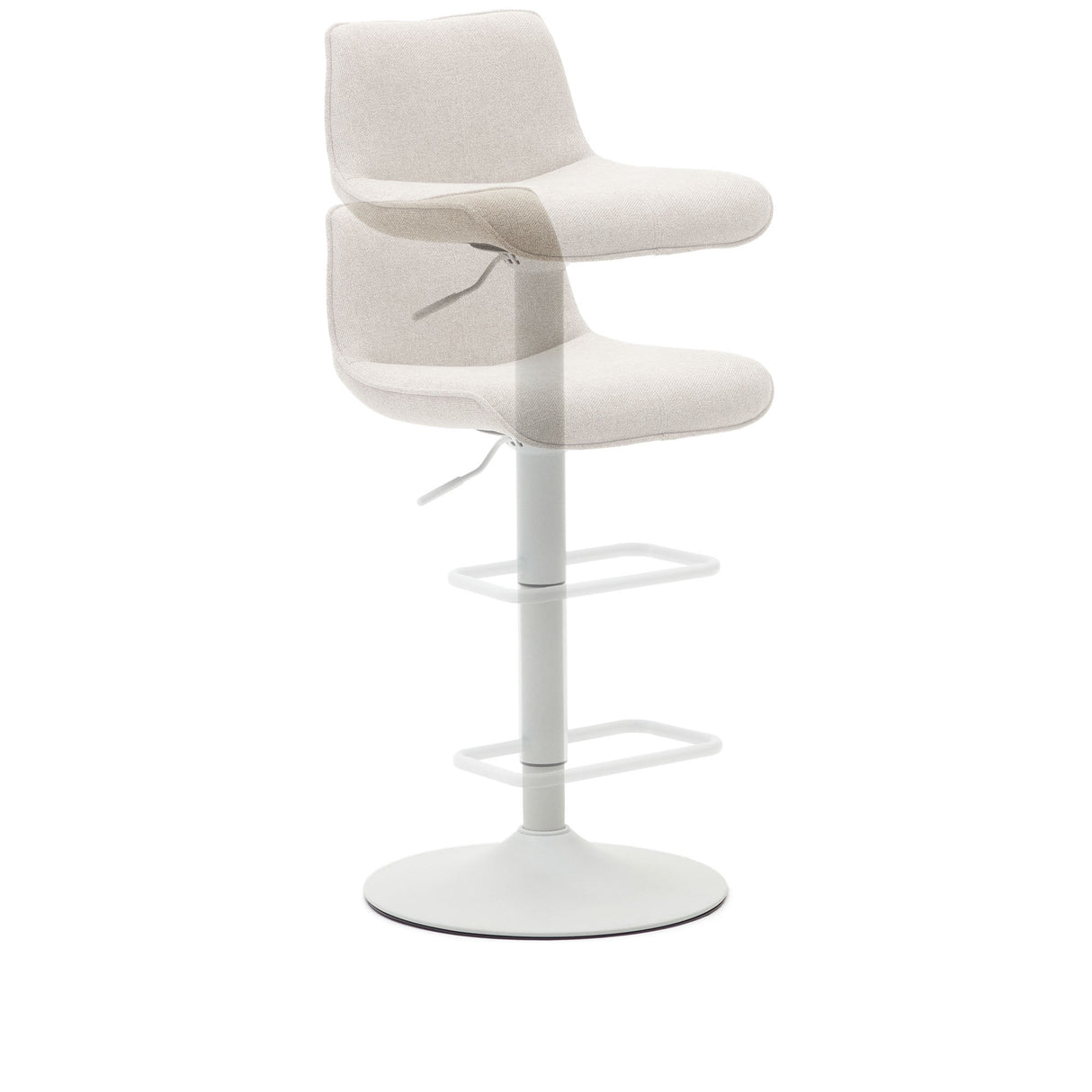 Zenda Hocker Beige - ZEN ZONE Furniture