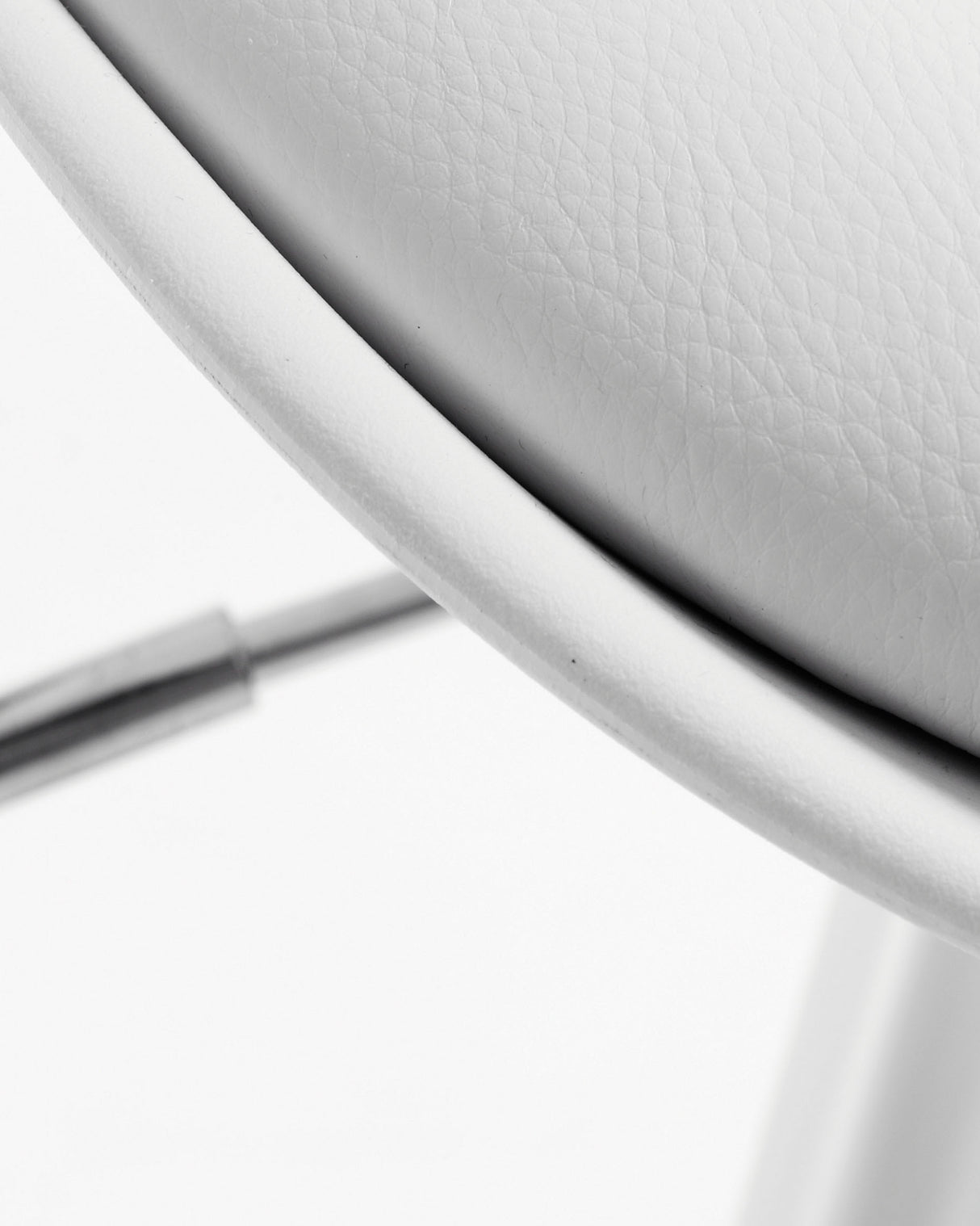 Orlando-T Barhocker aus Stahl weiß Höhe 60-82 cm - ZEN ZONE Furniture