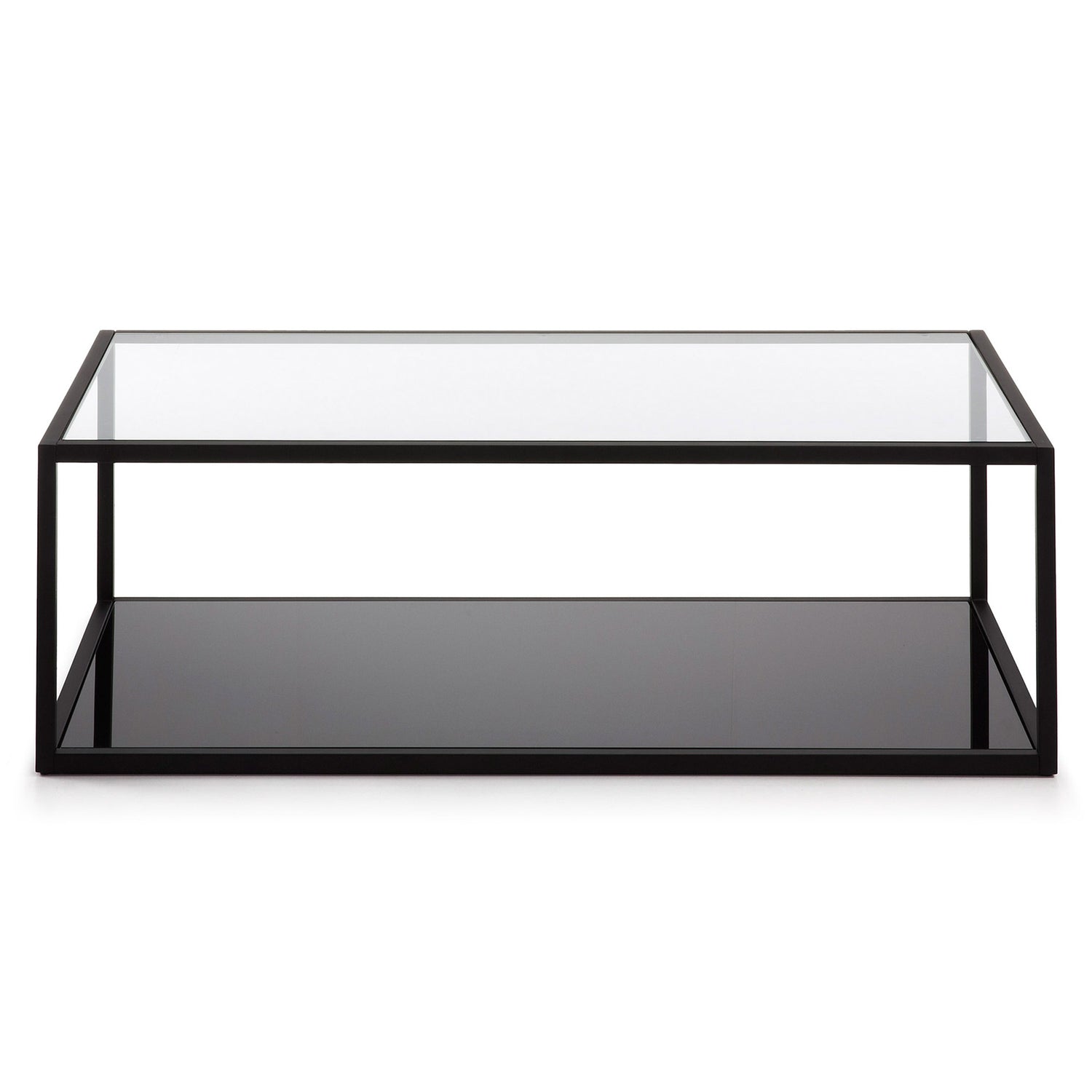 Blackhill rechteckiger Couchtisch 110 x 60 cm schwarz - ZEN ZONE Furniture