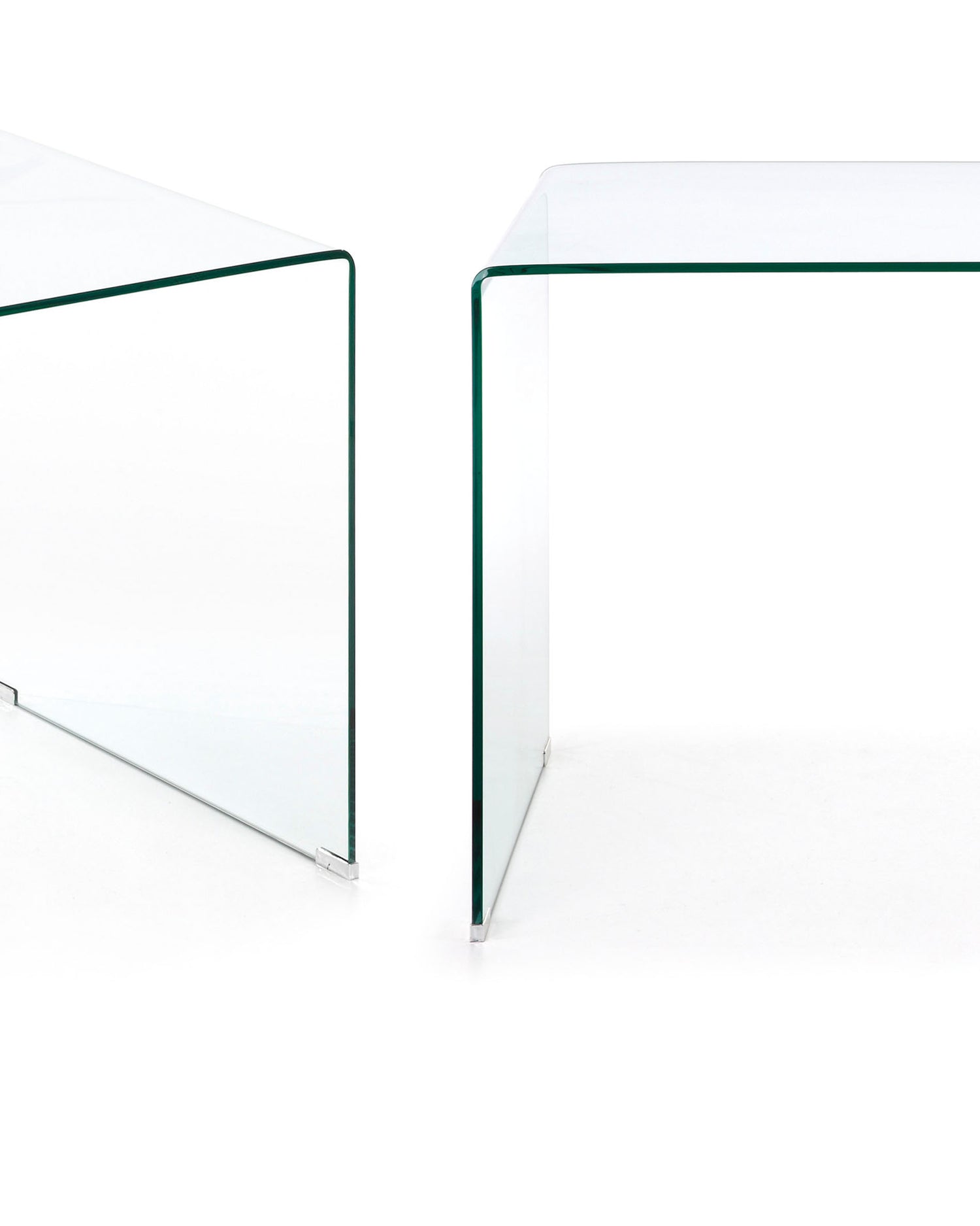 Burano Schreibtisch aus Glas 125 x 70 cm - ZEN ZONE Furniture