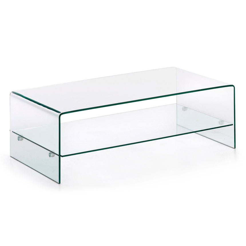 Burano Couchtisch aus Glas 110 x 55 cm - ZEN ZONE Furniture