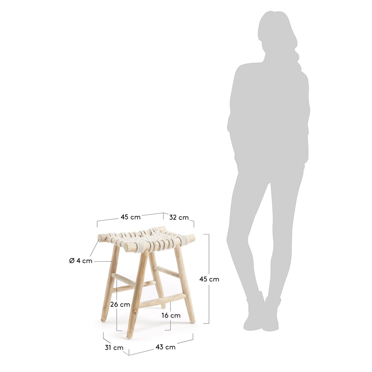 Edgard Fußhocker - ZEN ZONE Furniture