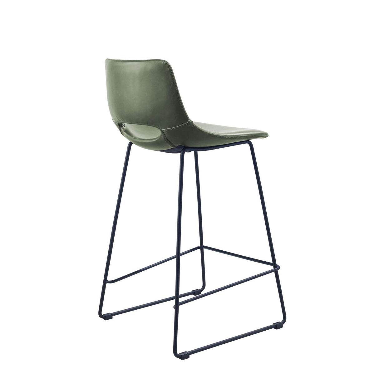 Zahara Barhocker Grün 65cm - ZEN ZONE Furniture