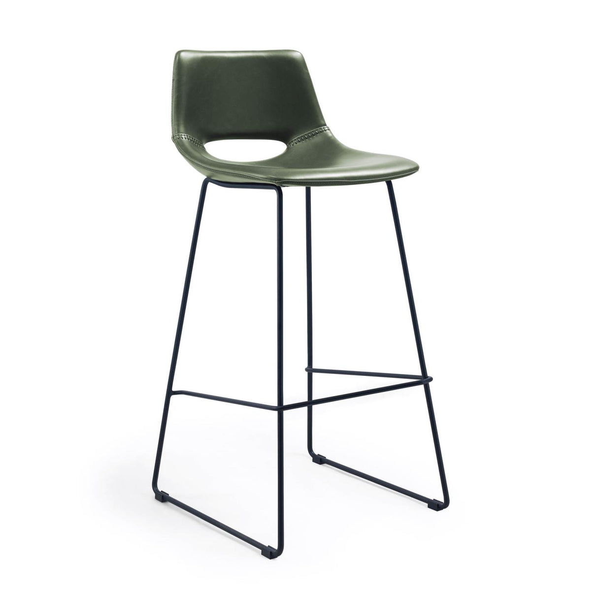 Zahara Barhocker Grün 76cm - ZEN ZONE Furniture