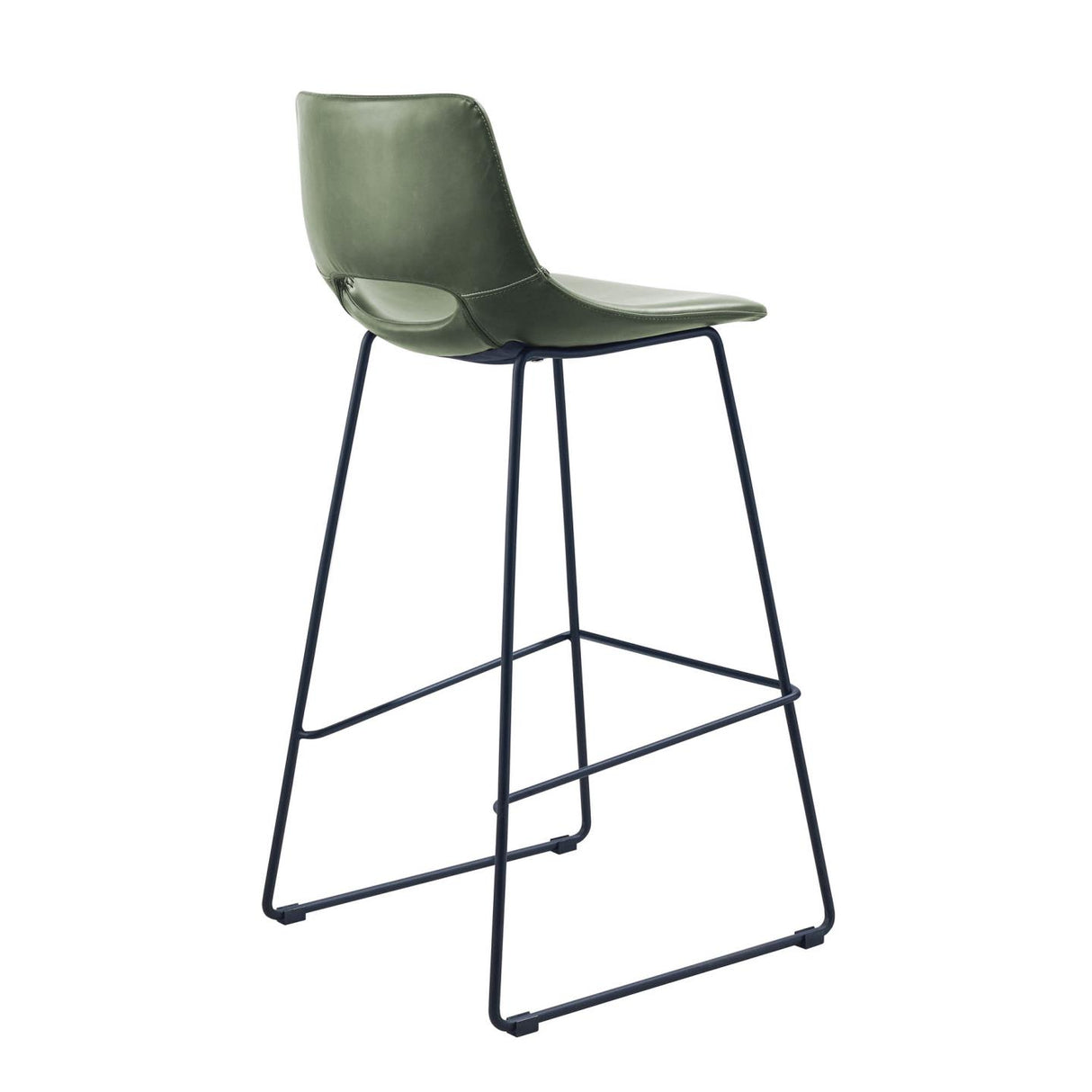 Zahara Barhocker Grün 76cm - ZEN ZONE Furniture