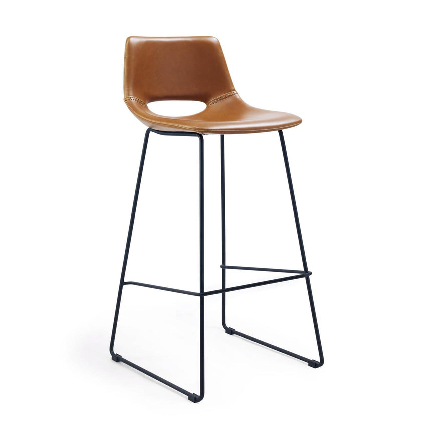Zahara Barhocker Braun 76cm - ZEN ZONE Furniture
