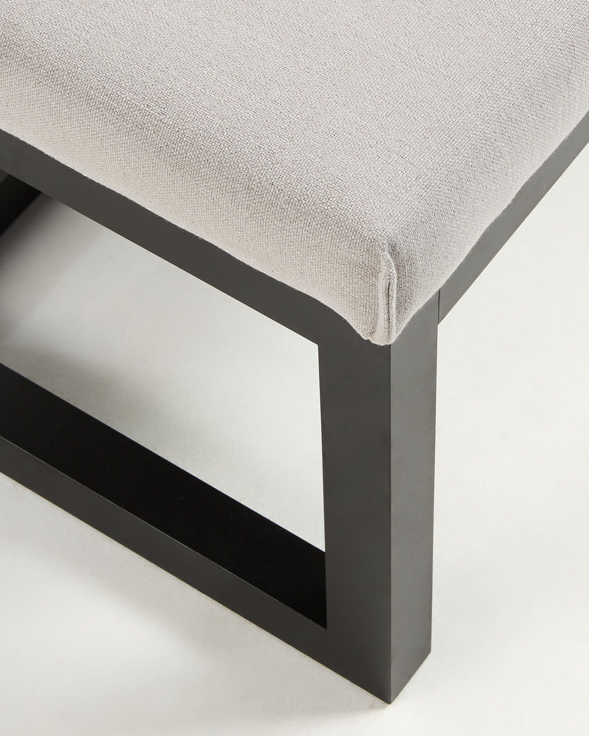 Loya Polsterbank in Grau 128 cm - ZEN ZONE Furniture