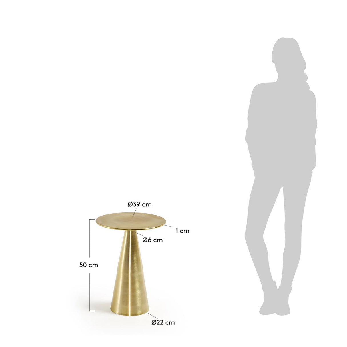 Rhet Beistelltisch Ø 39 cm - ZEN ZONE Furniture