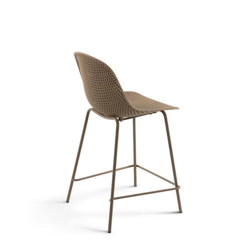 Outdoor Hocker Quinby beige Höhe 65 cm - ZEN ZONE Furniture