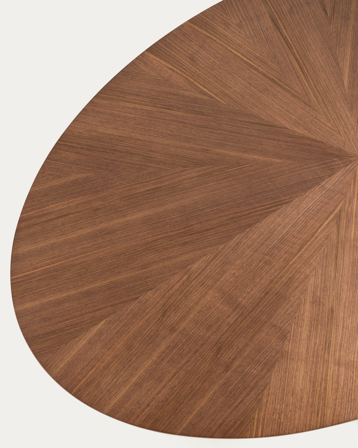 Naanim Tisch Walnuss Ø 180 x 110 cm - ZEN ZONE Furniture