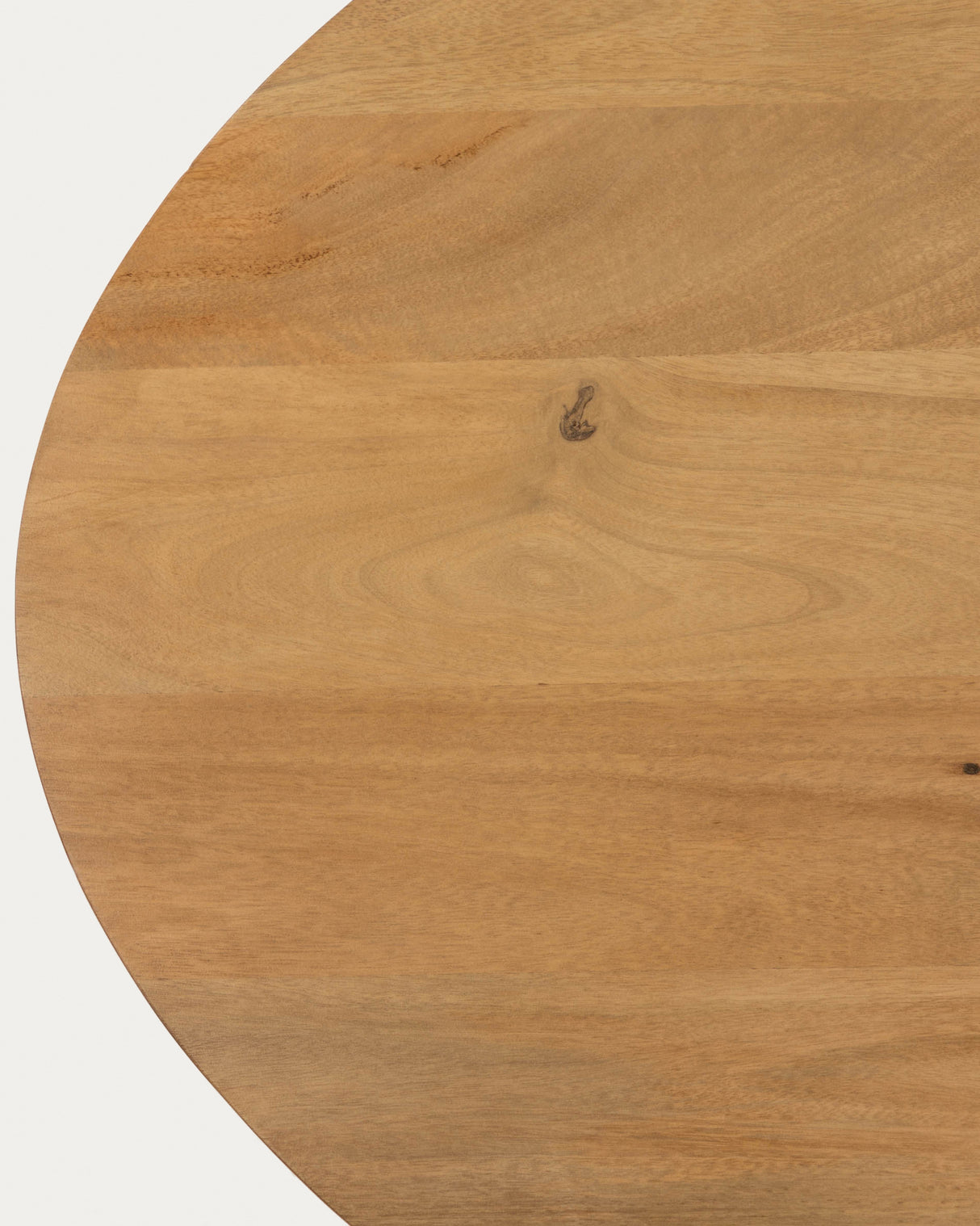 Leska Tisch 200 x 110 cm aus massivem Mangoholz und schwarzen Stahlbeinen - ZEN ZONE Furniture